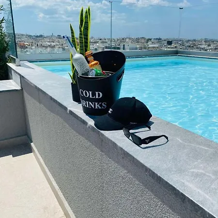 New 2bd Aprt With Shared Rooftop Pool E2 Апартаменты Афины